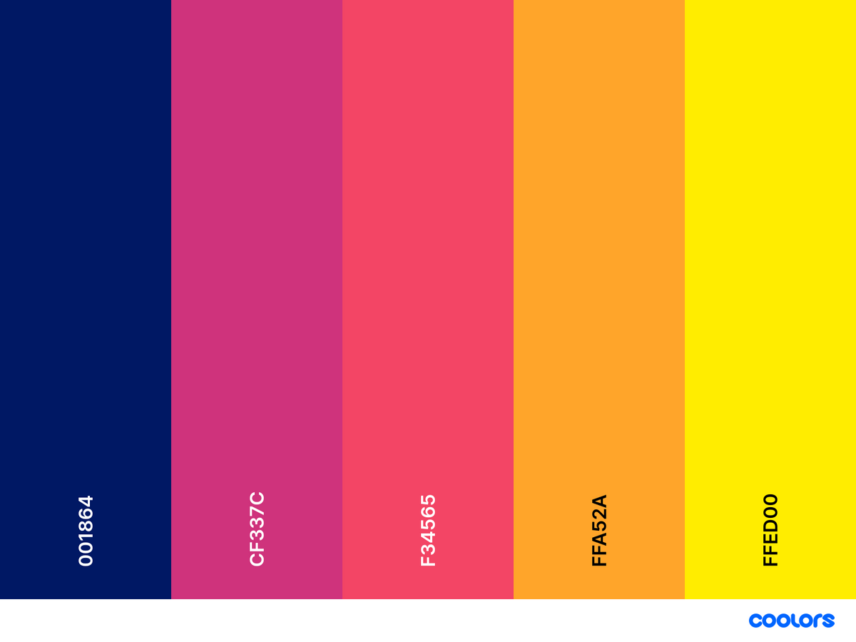 Colors Palette of Virgilio
