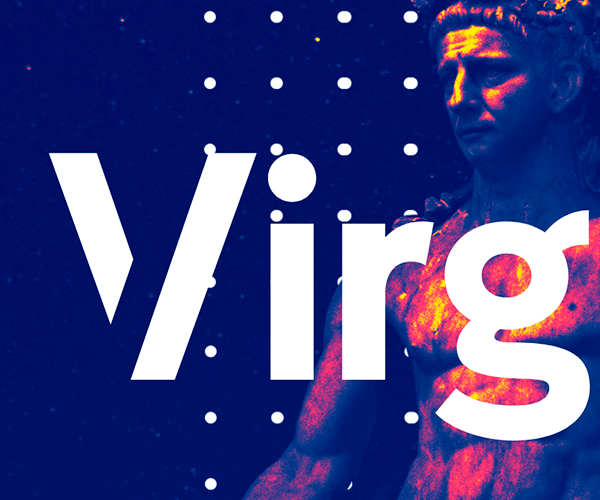 I love the typography of Virgilio
